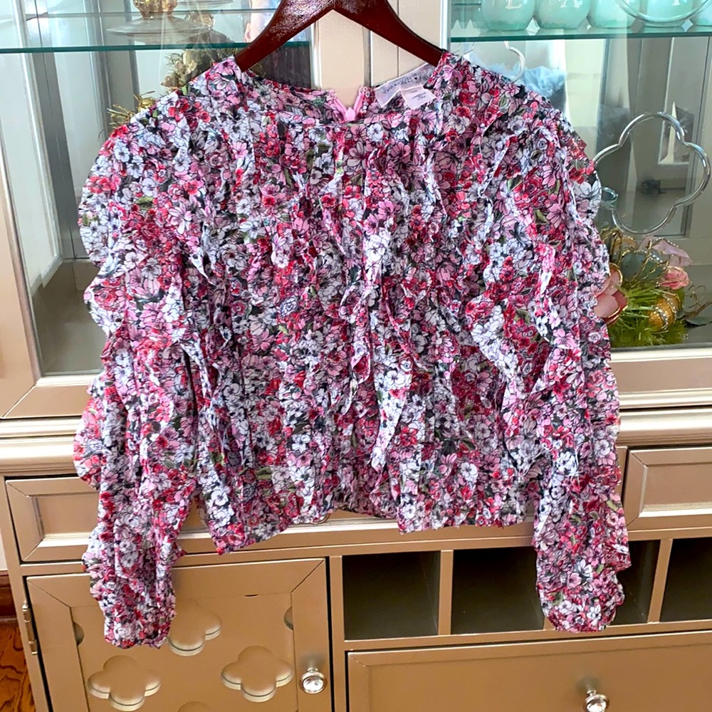 Giambattista Valli x HM floral top 6